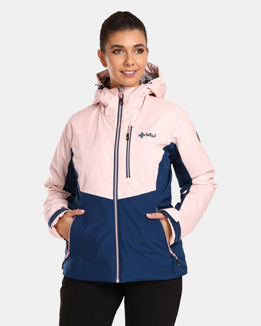 Damen-Skijacke Kilpi Flip-W hellrosa