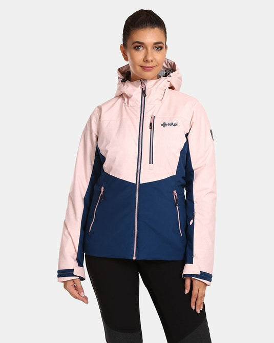 Damen-Skijacke Kilpi Flip-W hellrosa