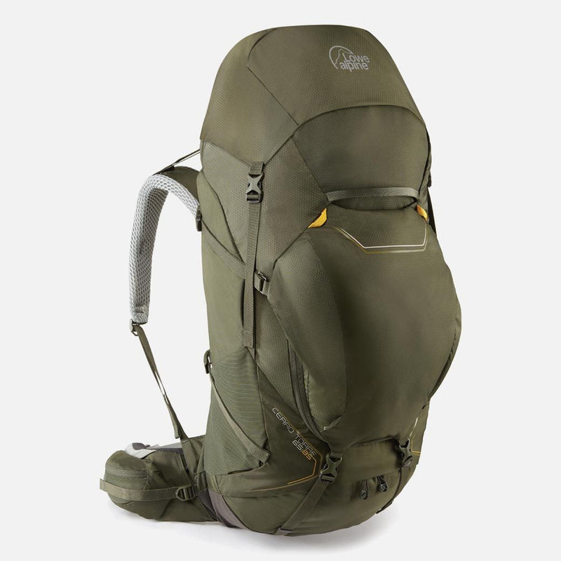 Laden Sie das Bild in Galerie -Viewer, Rucksack Lowe Alpine Cerro Torre 65:85L dunkeloliv
