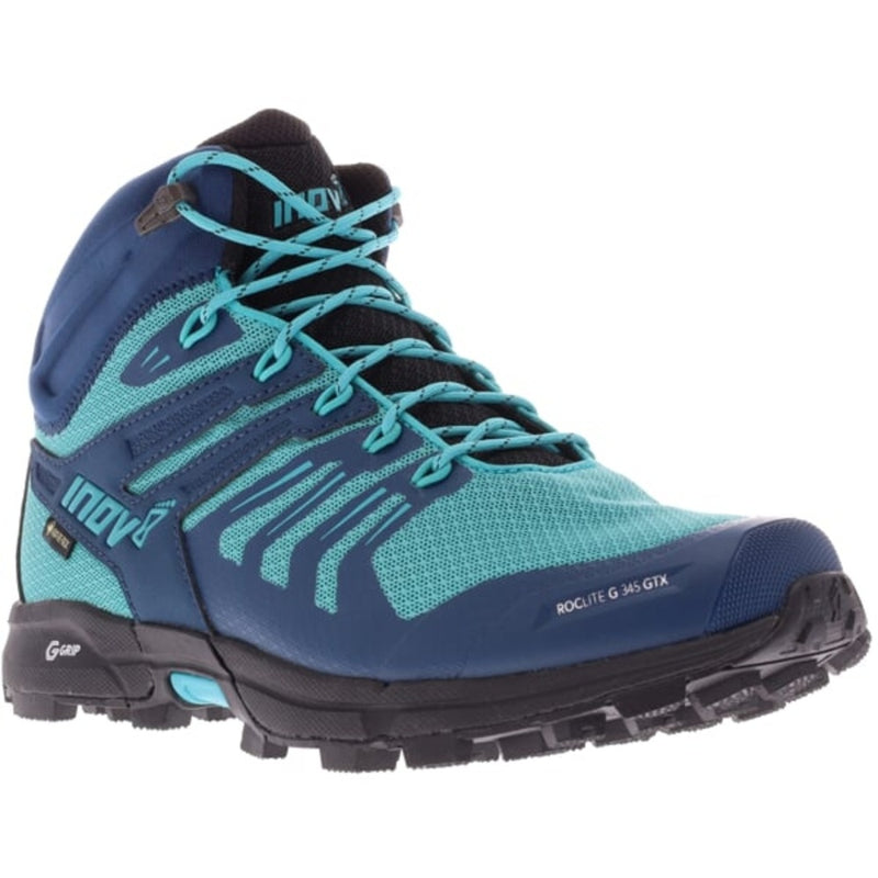 Laden Sie das Bild in Galerie -Viewer, Damenschuhe Inov-8 Roclite 345 GTXW v2 teal/nectar
