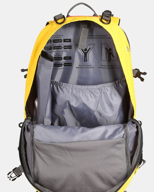 Freeride-Rucksack Kilpi Rise-U 30L gelb