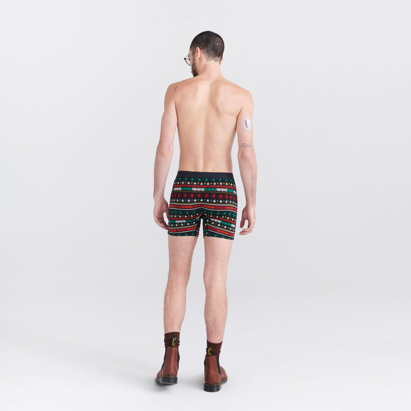 Laden Sie das Bild in Galerie -Viewer, Herren-Boxershorts SAXX Ultra Ssoft BB Fly Holday swtr-blk
