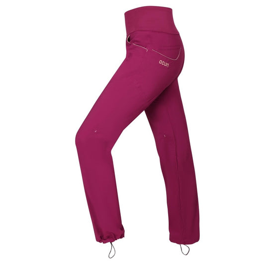 Damen-Kletterhose Ocún Noya Pants Wein Rhododendron