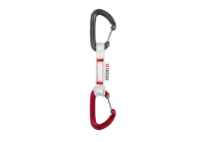 Express-Set Ocún Kestrel QD Bio-Dyn-Ring 15mm 10cm 6er-Pack rot