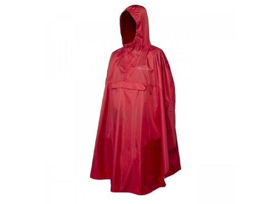 Regenmantel Trekmates Rove Poncho rot