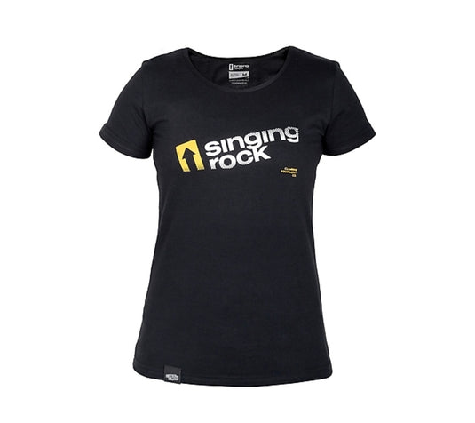 Damen-T-Shirt Singing Rock Backbone Arrow