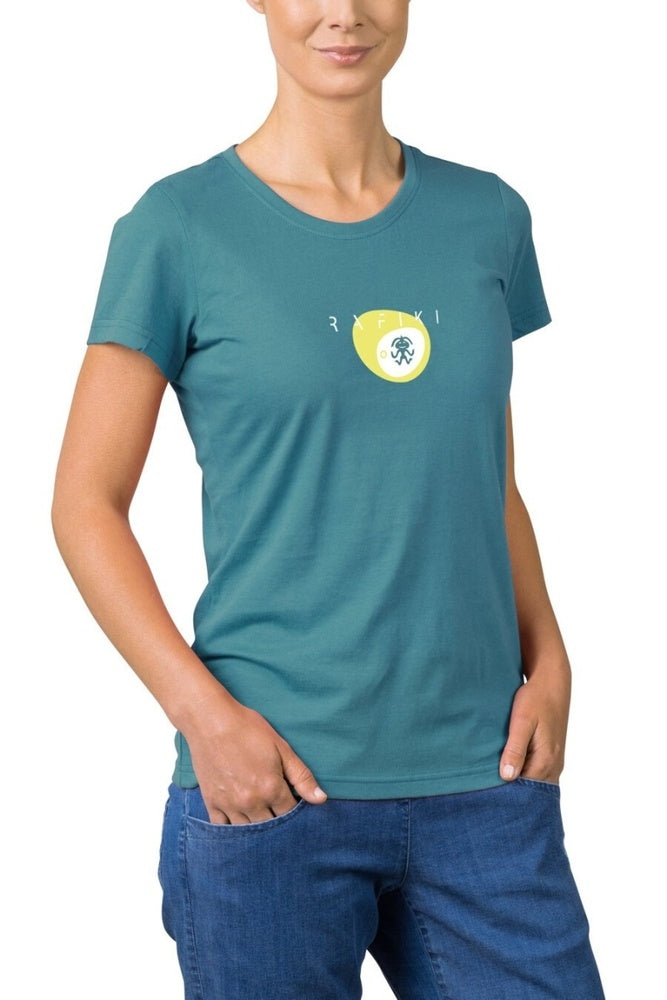 Laden Sie das Bild in Galerie -Viewer, Damen-T-Shirt Rafiki Mello Bretagneblau
