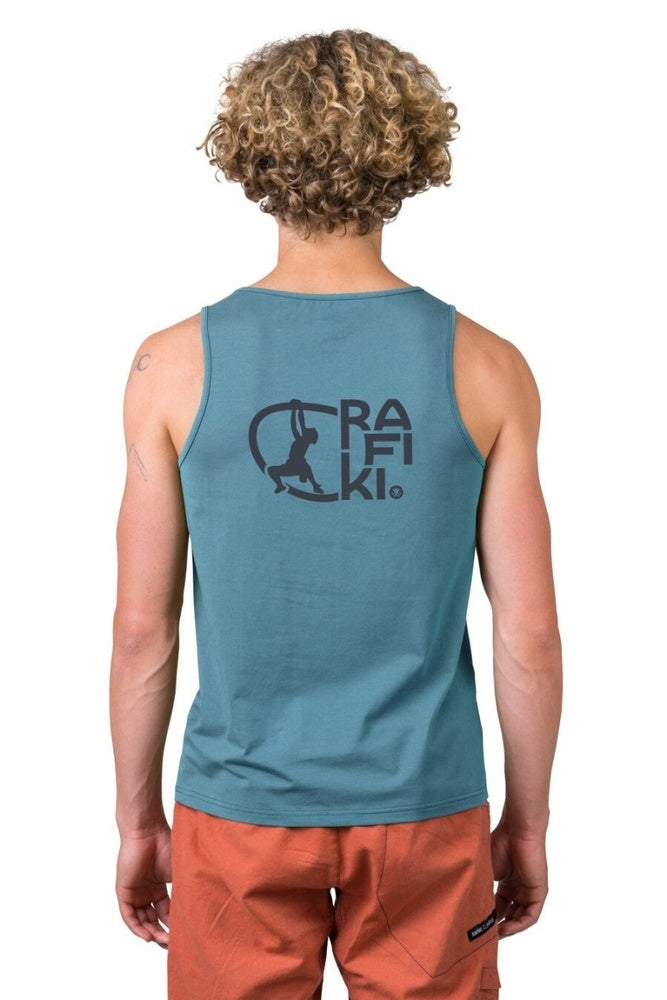 Laden Sie das Bild in Galerie -Viewer, Herren-Tanktop Rafiki Slab bretagneblau
