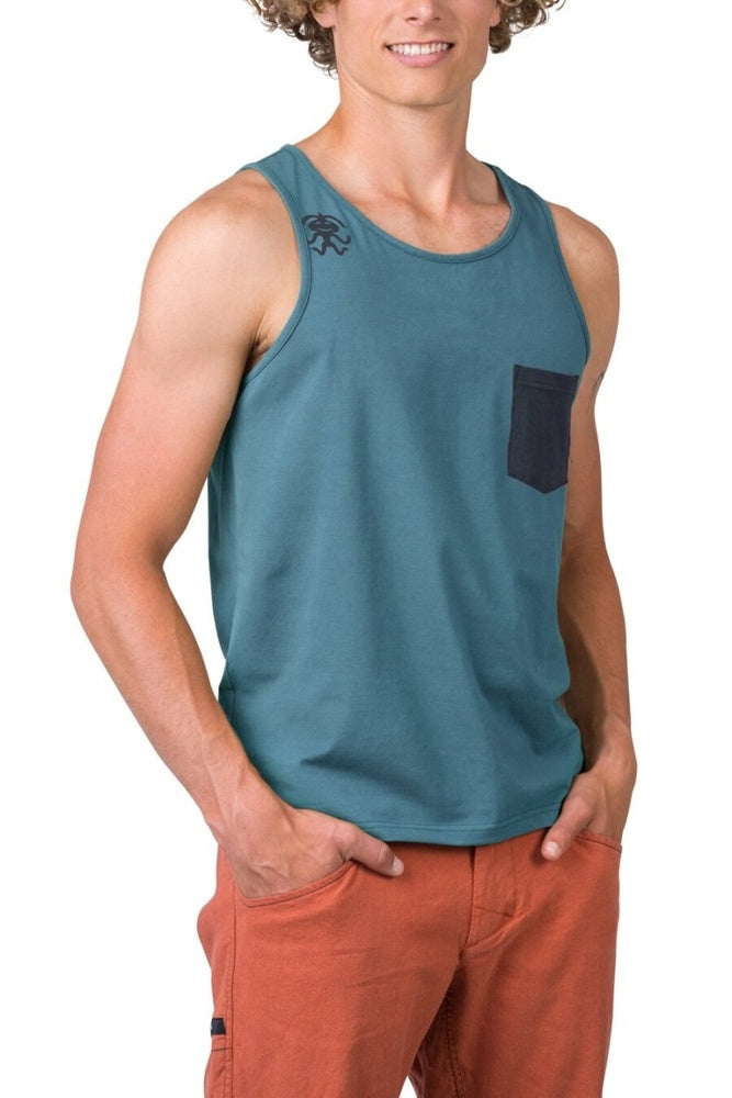 Laden Sie das Bild in Galerie -Viewer, Herren-Tanktop Rafiki Slab bretagneblau
