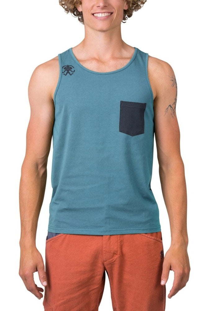 Laden Sie das Bild in Galerie -Viewer, Herren-Tanktop Rafiki Slab bretagneblau
