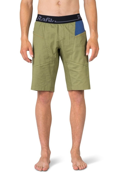 Herren-Klettershorts Rafiki Megos avocado/ensign