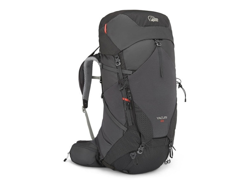 Laden Sie das Bild in Galerie -Viewer, Touristenrucksack Lowe Alpine Yacuri 65L Anthrazit/Graphen GROß
