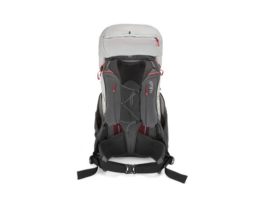 Ultraleichter Rucksack RAB Muon 50L Zinn/Graphen