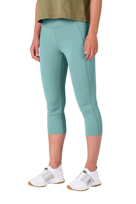 3/4-Leggings für Damen Hannah Lisa sagebrush grün