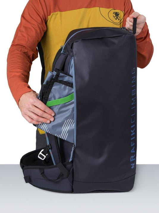 Kletterrucksack Rafiki Grit 40L blaue Nächte