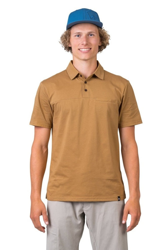 Herren-Poloshirt Hannah Kajan nugget mel