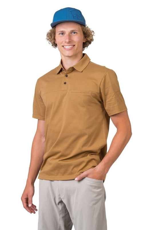 Herren-Poloshirt Hannah Kajan nugget mel