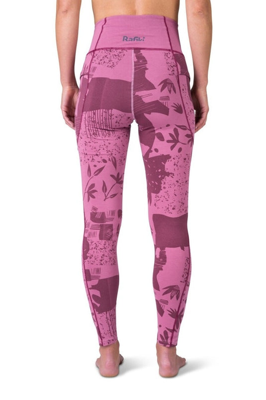 Damen-Leggings Rafiki Ceillac CTN Roséwein