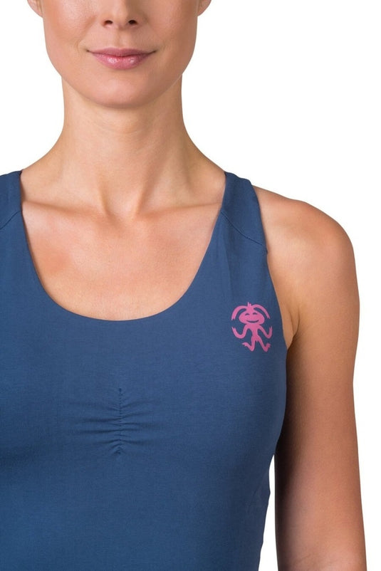 Sport-Tanktop für Damen Rafiki Suesca CTN Ensign Blau