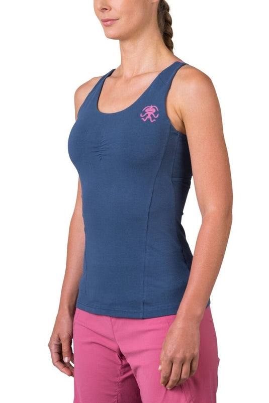 Sport-Tanktop für Damen Rafiki Suesca CTN Ensign Blau