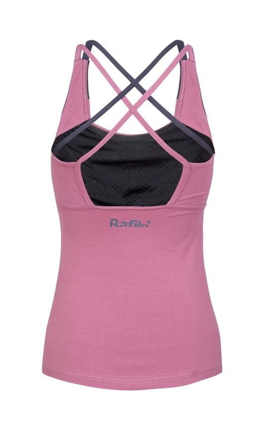 Sport-Tanktop für Damen Rafiki Suesca CTN Roséwein