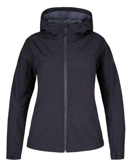 Damen Softshelljacke Hannah Malvina Lite Anthrazit