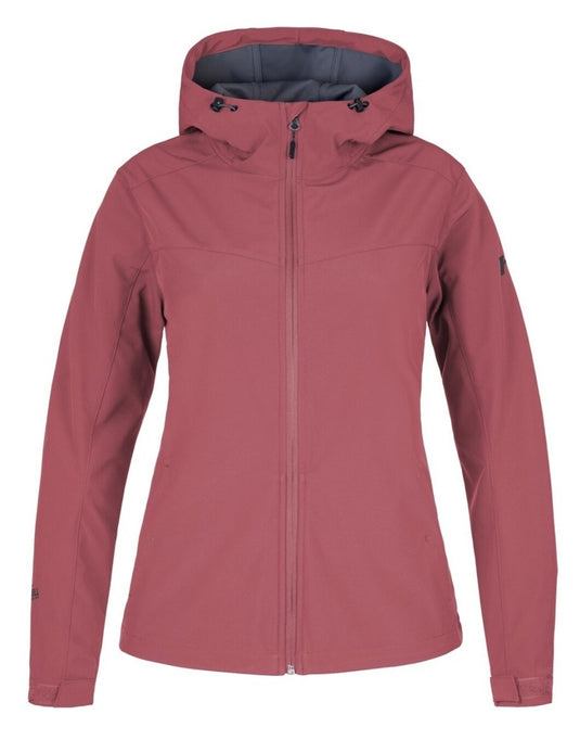 Damen Softshelljacke Hannah Malvina Lite Barock Rose