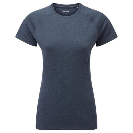 Damen T-Shirt Montane Fem Dart T-Shirt eclipse blue