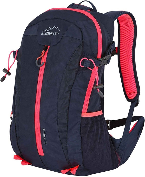 Fahrradrucksack Loap Alpinex 25L dunkelblau/rosa