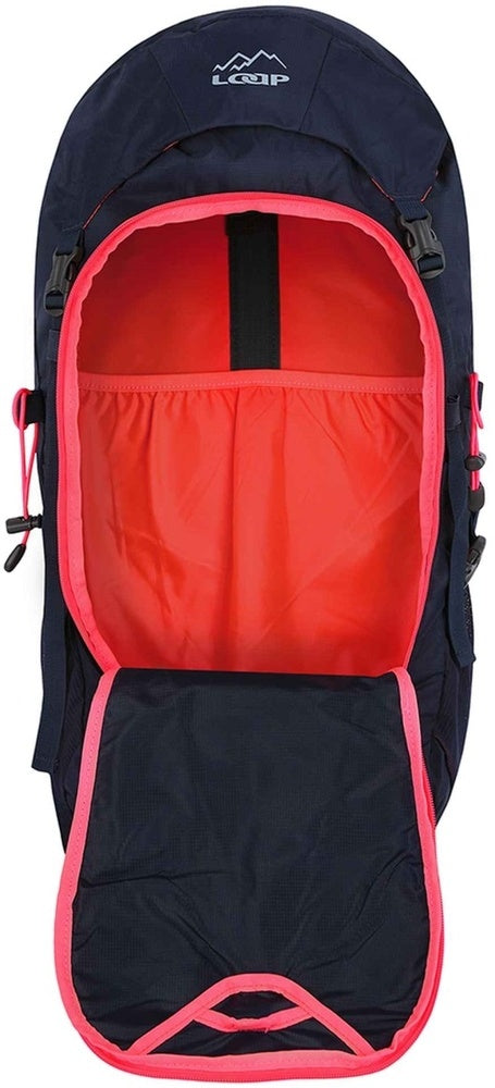 Laden Sie das Bild in Galerie -Viewer, Outdoor-Rucksack Loap Montasio 45L dunkelblau/rosa
