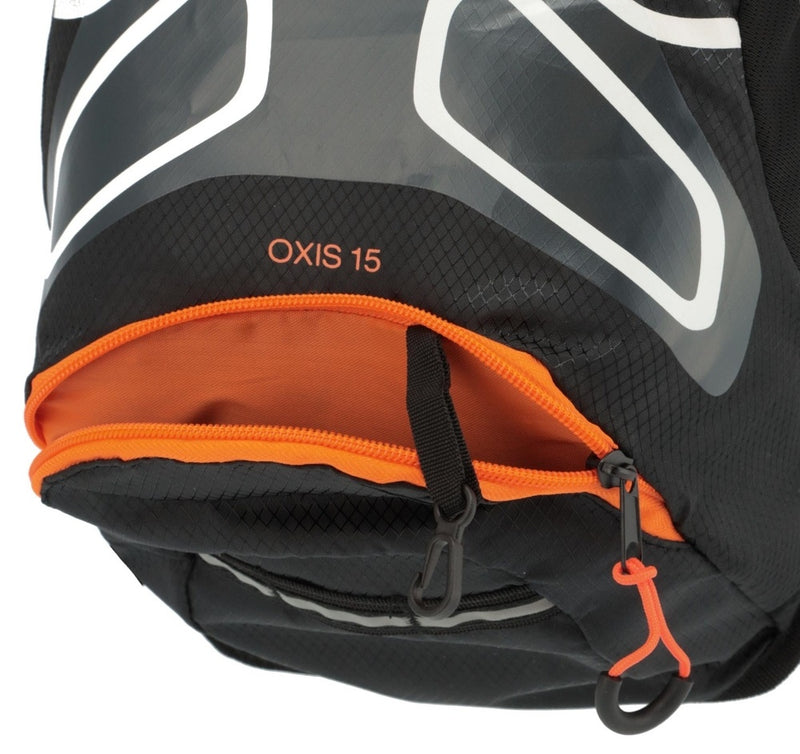 Laden Sie das Bild in Galerie -Viewer, Touristen-/Radrucksack Loap Oxis 15L schwarz/orange
