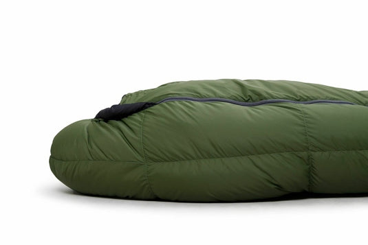 Daunenschlafsack WARMPEACE Horizon 1400 - Mars rot/schwarz