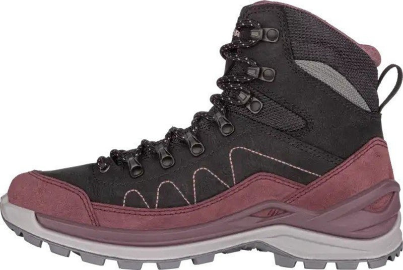 Laden Sie das Bild in Galerie -Viewer, Damen Stiefeletten Lowa Toro Pro GTX MID schwarz/braun rosa
