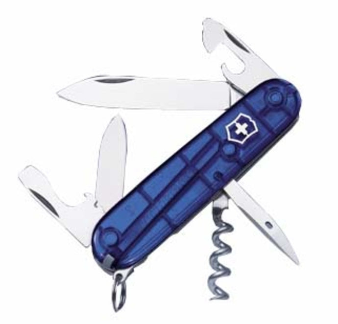 Taschenmesser Victorinox Spartan blau transparent