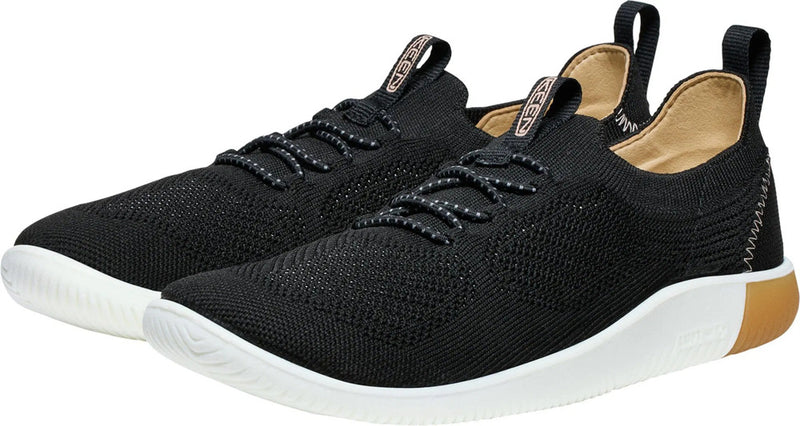 Laden Sie das Bild in Galerie -Viewer, Damen-Barfußschuhe Keen KNX Knit Lace W schwarz/sternweiß
