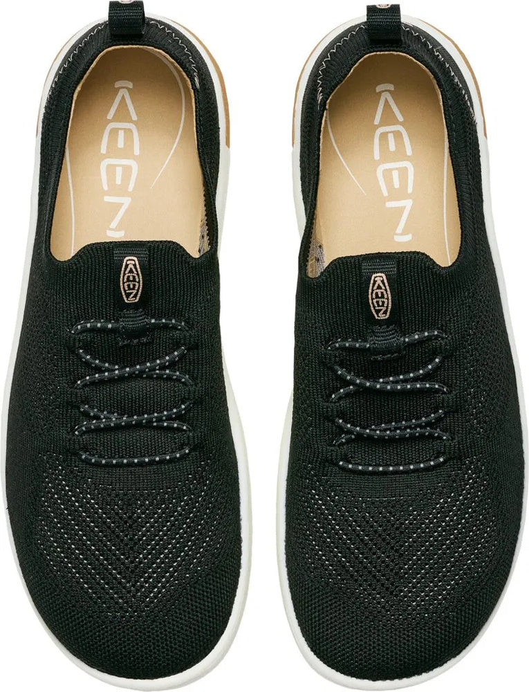 Laden Sie das Bild in Galerie -Viewer, Damen-Barfußschuhe Keen KNX Knit Lace W schwarz/sternweiß
