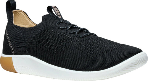 Damen-Barfußschuhe Keen KNX Knit Lace W schwarz/sternweiß