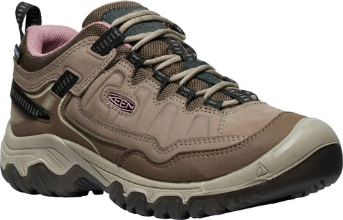 Damen-Trekkingschuhe Keen Targhee IV WP Women brindle/nostalgia rose