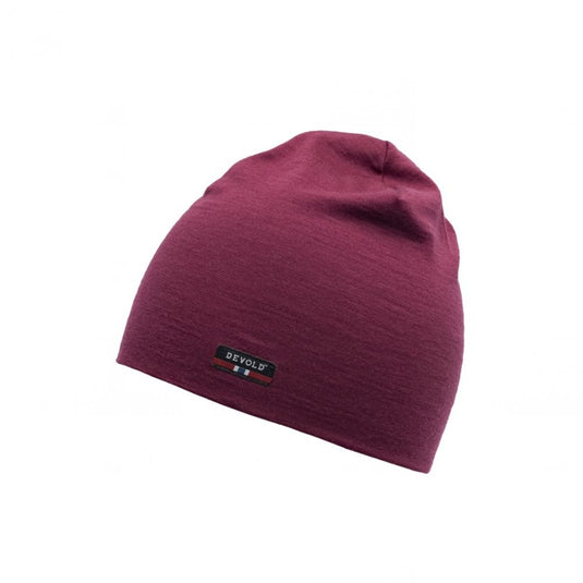 Merinomütze Devold Breeze 150 Beanie Rote Bete