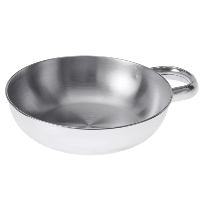 Outdoor-Edelstahlpfanne GSI Glacier Stainless Bowl mit Griff