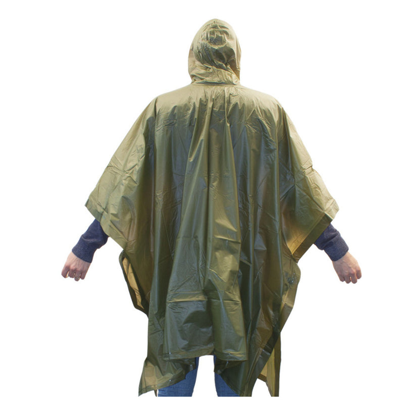 Laden Sie das Bild in Galerie -Viewer, Poncho Highlander PVC oliv
