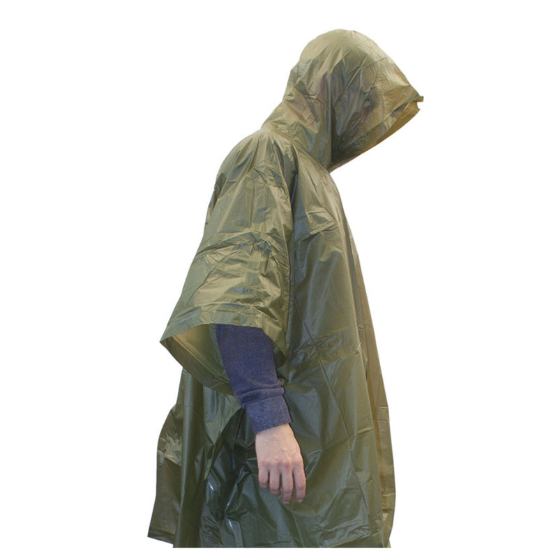 Laden Sie das Bild in Galerie -Viewer, Poncho Highlander PVC oliv
