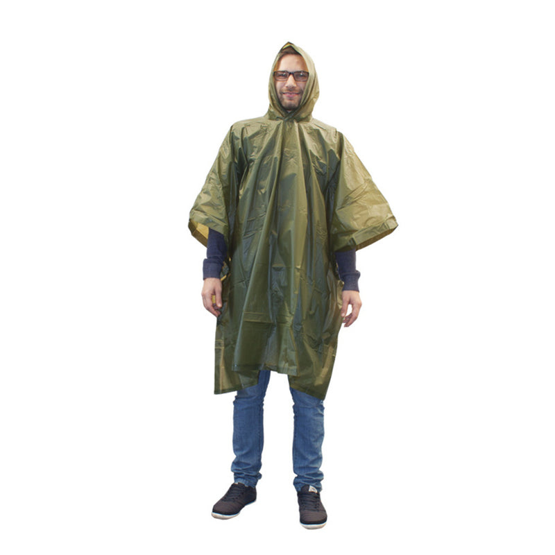 Laden Sie das Bild in Galerie -Viewer, Poncho Highlander PVC oliv
