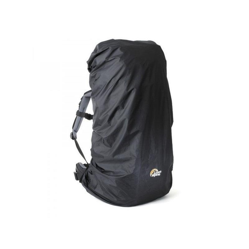 Laden Sie das Bild in Galerie -Viewer, LOWE ALPINE S schwarzer Rucksack-Regenmantel
