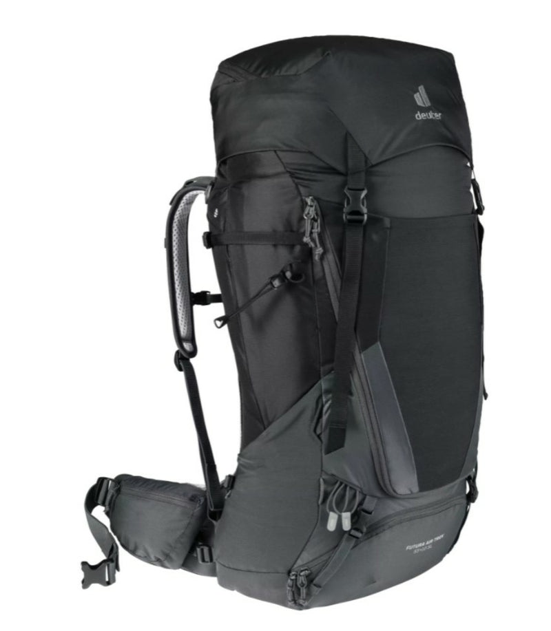 Laden Sie das Bild in Galerie -Viewer, Rucksack DEUTER Futura Air Trek 55 + 10 SL schwarz
