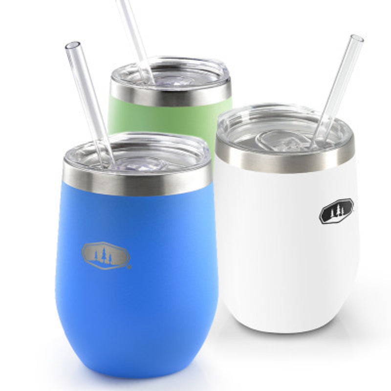 Laden Sie das Bild in Galerie -Viewer, Becher GSI Glacier Stainless Tumbler blaue Aster
