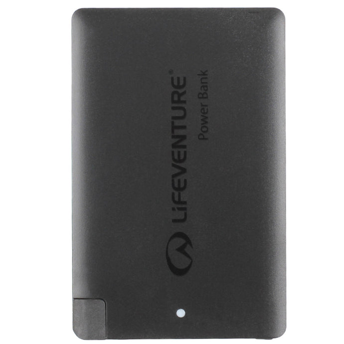 Geldbörse mit Powerbank Lifeventure RFiD Charger Wallet Recycelt grau