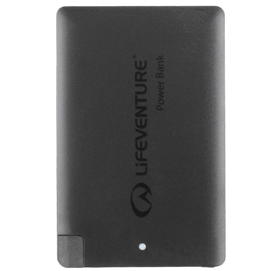 Geldbörse mit Powerbank Lifeventure RFiD Charger Wallet Recycelt grau