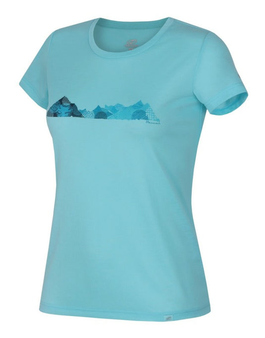 Damen-T-Shirt Hannah Corey Aqua Splash