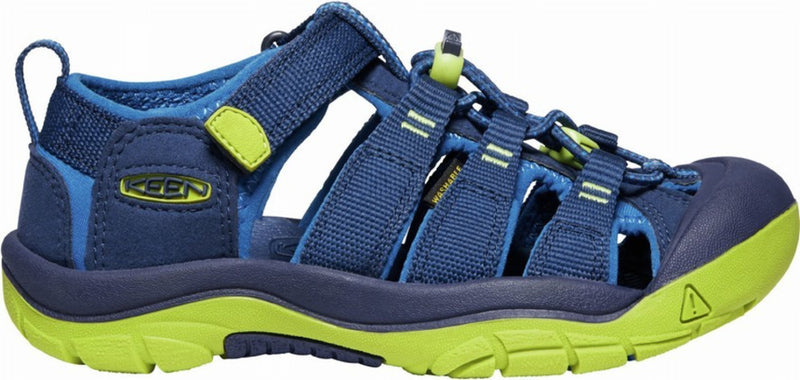 Laden Sie das Bild in Galerie -Viewer, Kindersandalen Keen Newport H2 Youth blaue Tiefen/Chartreuse
